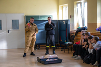 zdjęcie nr 4 - Lekcja pierwszej pomocy ze strażakami